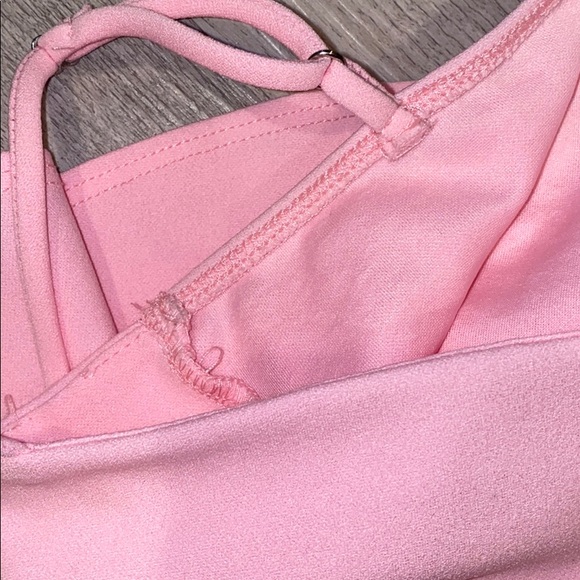 COPY - Reilly Cutout Ruffle Dress in Light Pink - Picture 10 of 11